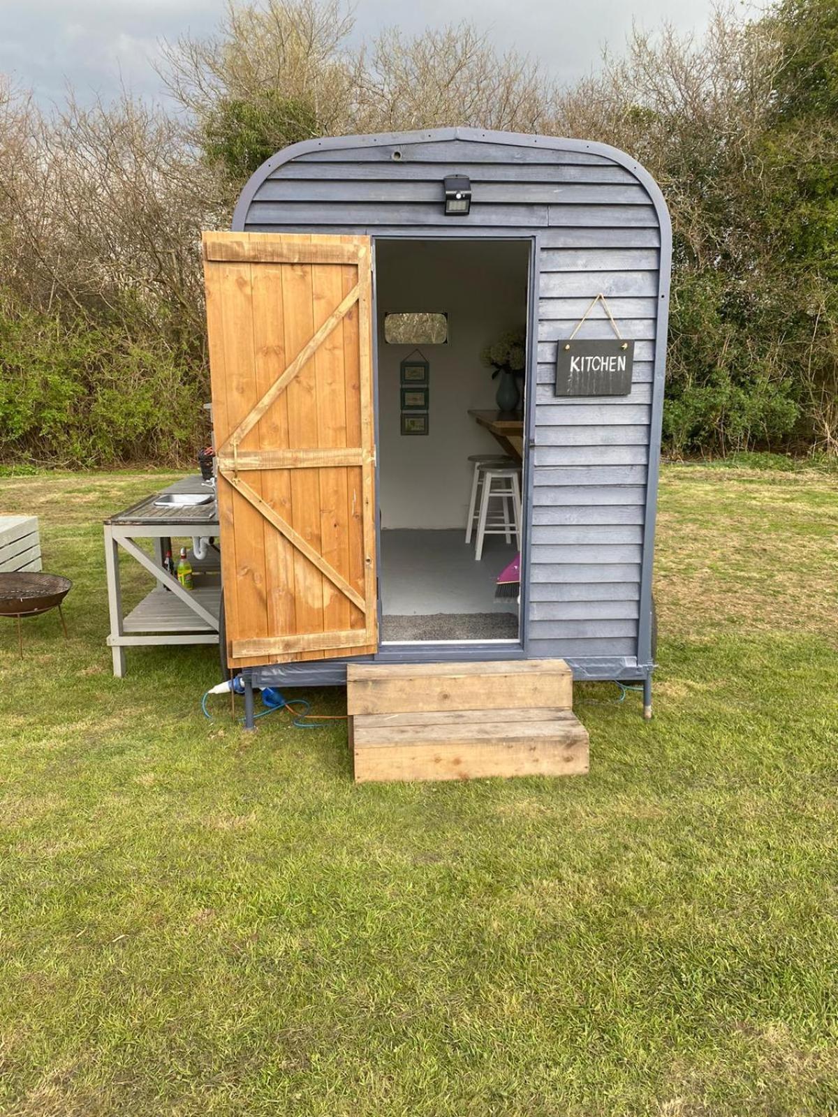 Hopgarden Glamping - Luxury 6M Bell Tent Wadhurst Exterior foto