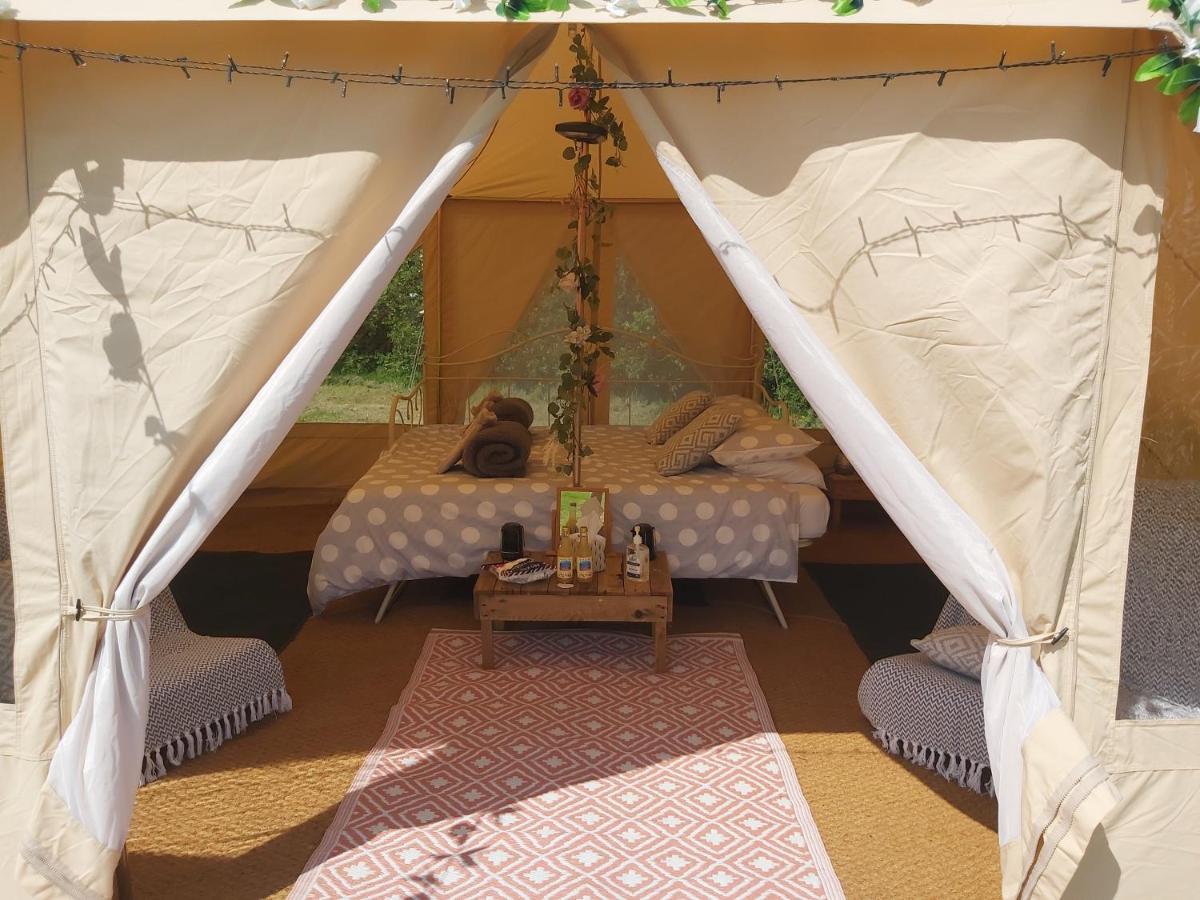 Hopgarden Glamping - Luxury 6M Bell Tent Wadhurst Exterior foto