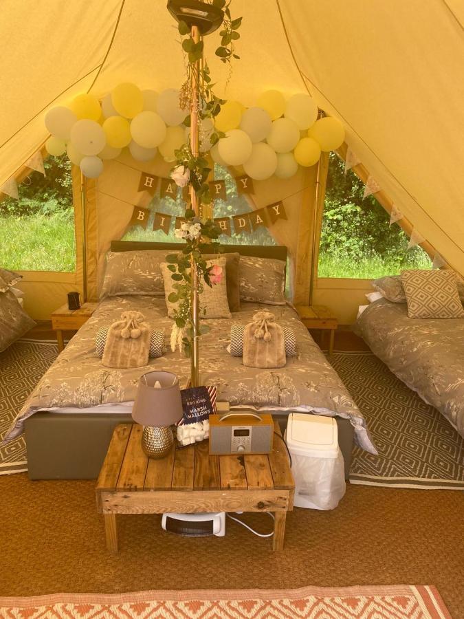 Hopgarden Glamping - Luxury 6M Bell Tent Wadhurst Exterior foto