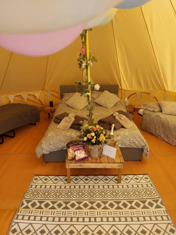 Hopgarden Glamping - Luxury 6M Bell Tent Wadhurst Exterior foto